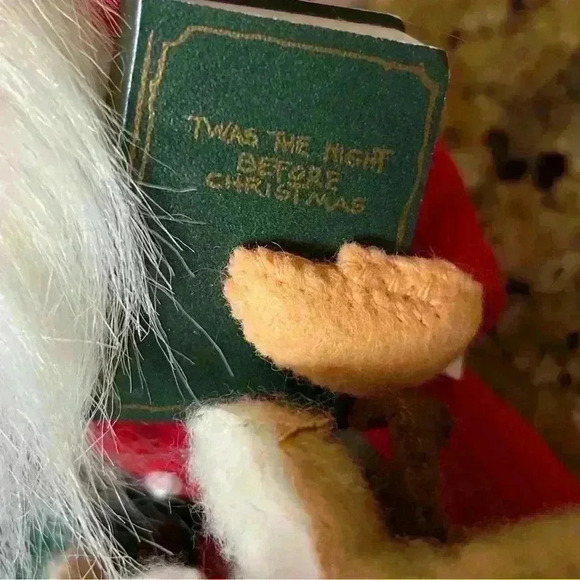 Annalee Santa Claus in Long Johns and mouse slippers 9” NWT - Picture 6 of 8